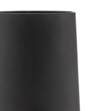 Matte Black Aurora Stemless Champagne Glasses (Set of 2)